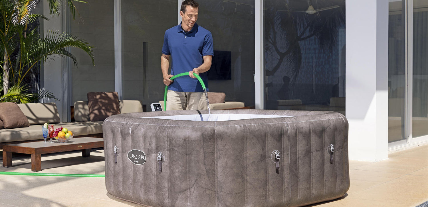 how often should you change water in a lay-z-spa