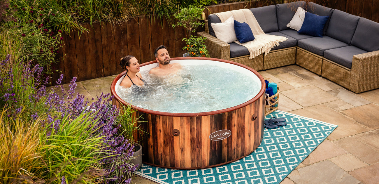 Reduce hot tub running costs by only using at the weekend
