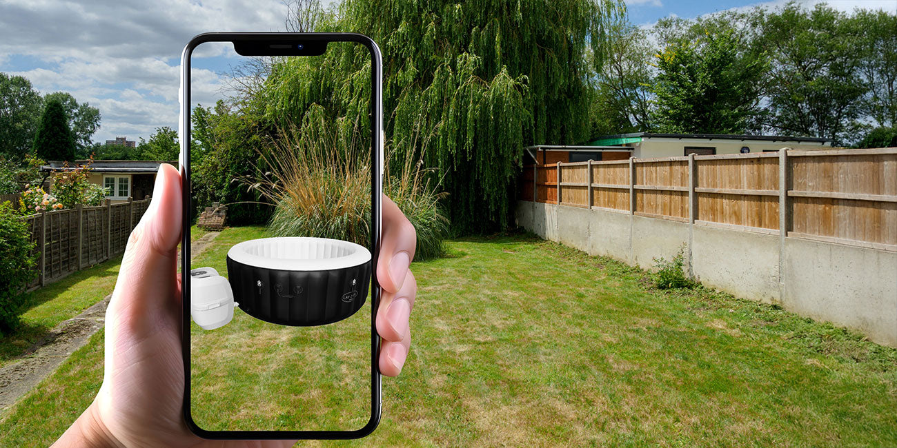 how to use lay z spa AR feature