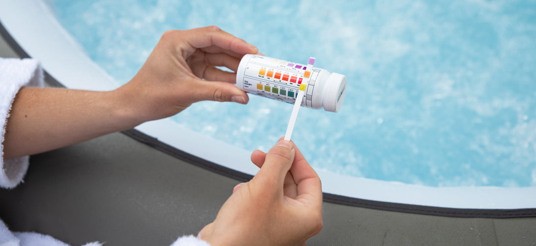 lay z spa hot tub test strips
