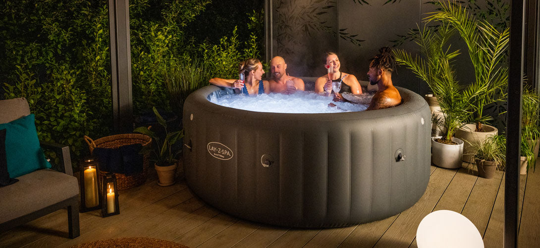 lay z spa hydrojet hot tubs