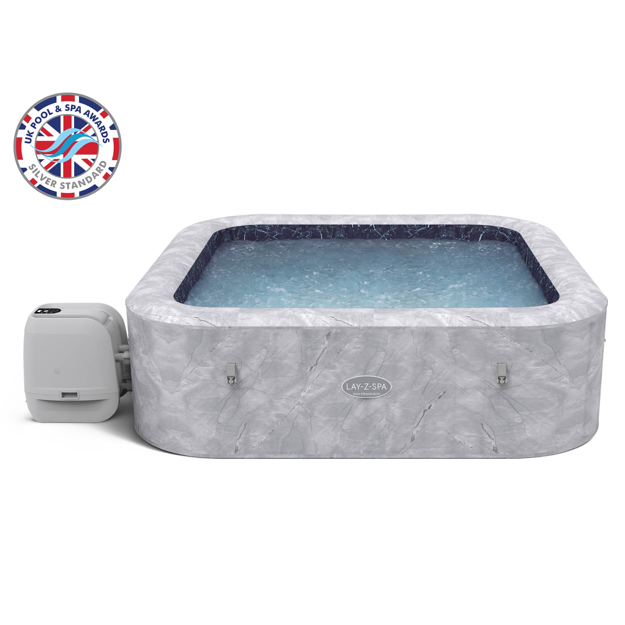 7 person inflatable hot tub with seats
