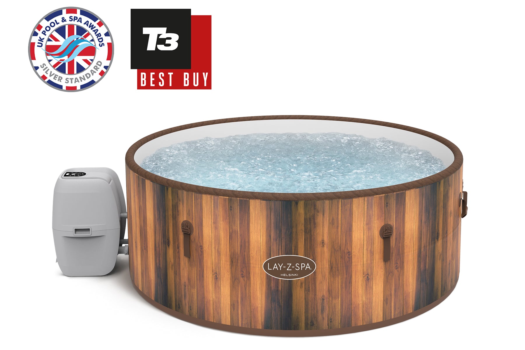 helsinki lay-z-spa inflatable hot tub