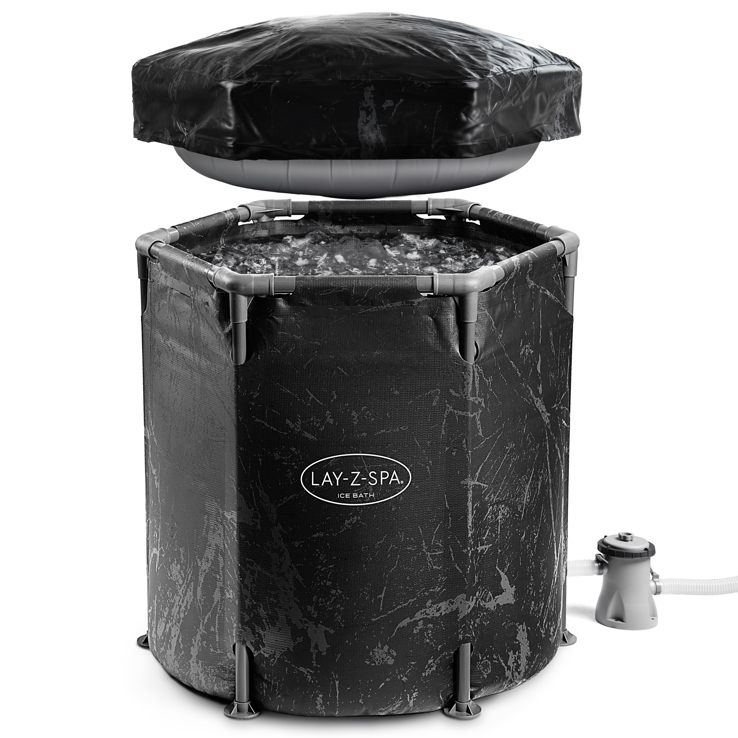 Glacial Dip™ Ice Bath Cold Plunge Recovery Pod with Pump