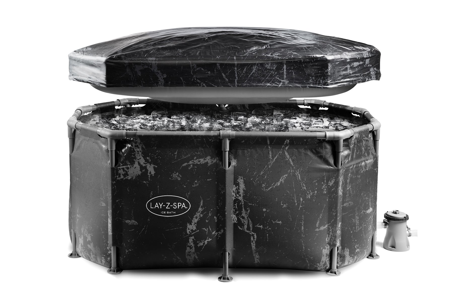 Glacial Dip™ Ice Bath Cold Plunge Recovery Tub with Pump