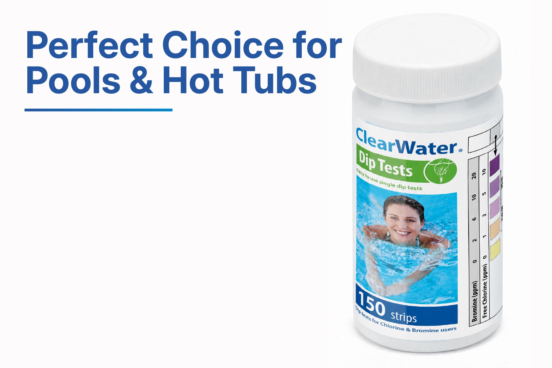 150 test strips for hot tub