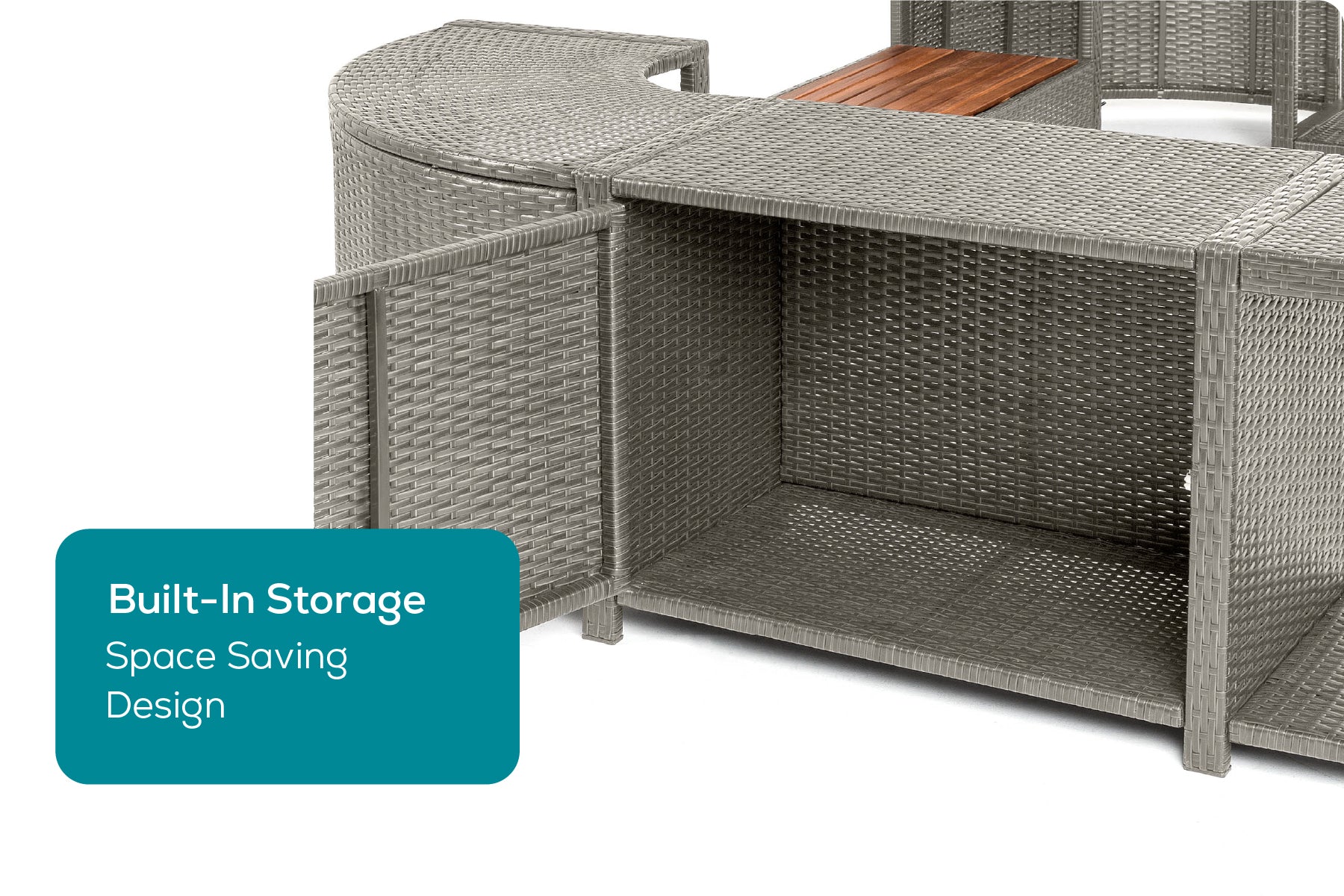 lay-z-spa square rattan surrounds