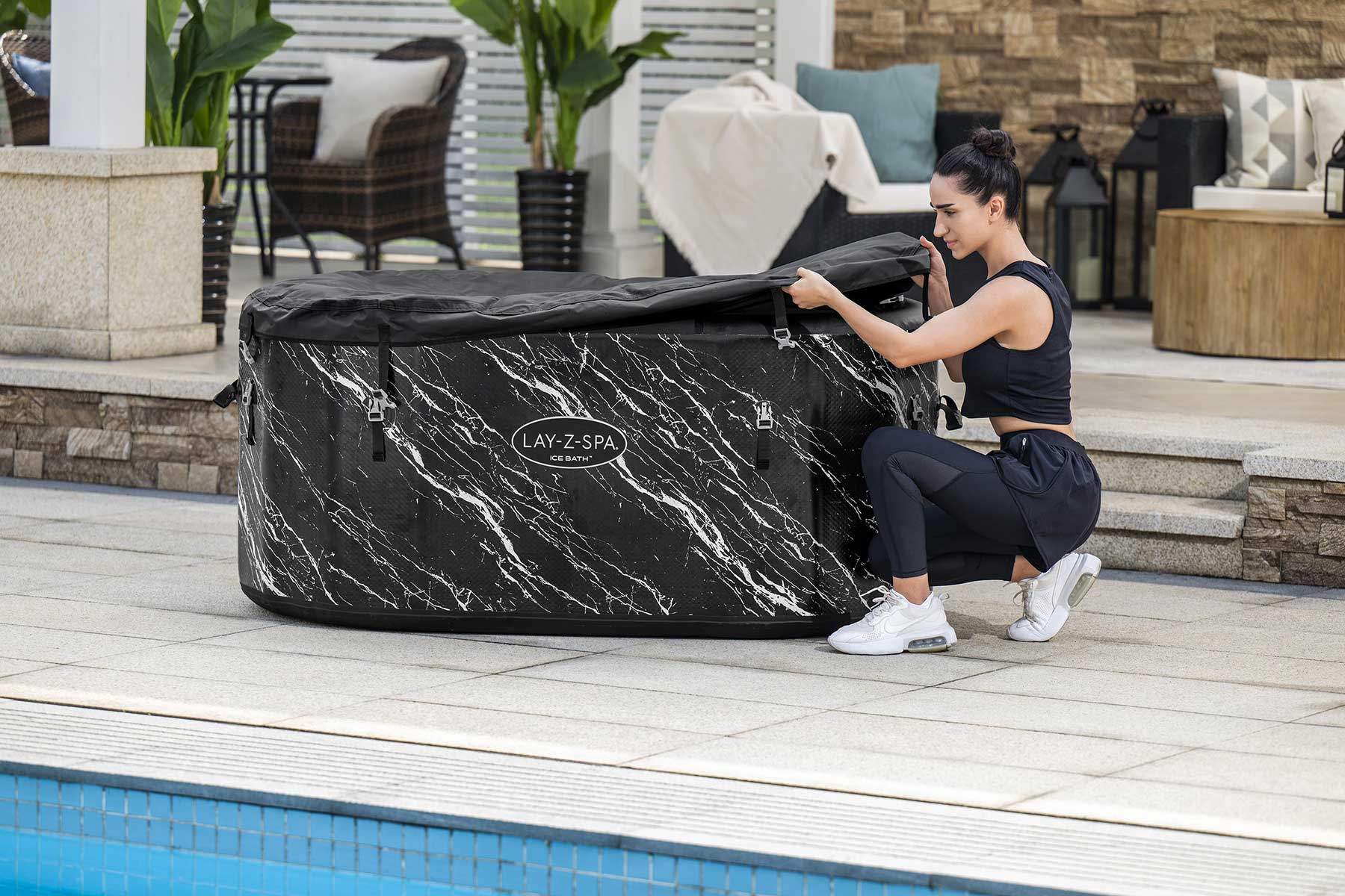 Glacial Dip™ Pro Ice Bath Cold Plunge Recovery Tub - 2 Person