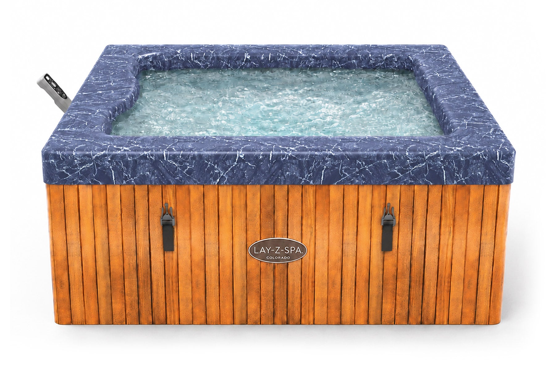 Lay-Z-Spa ultra energy efficient square foam hot tub