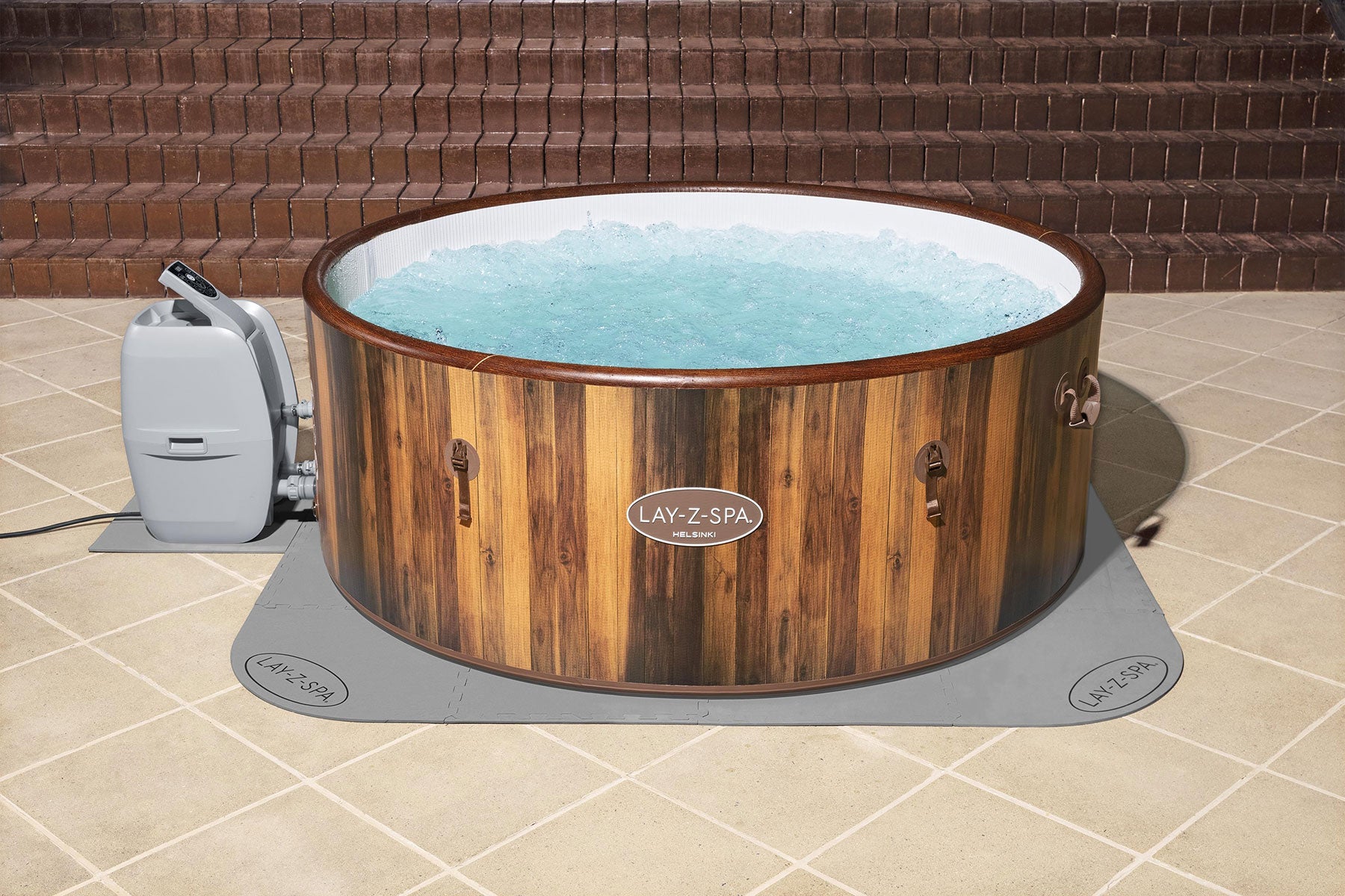 lay z spa floor mat for round hot tub