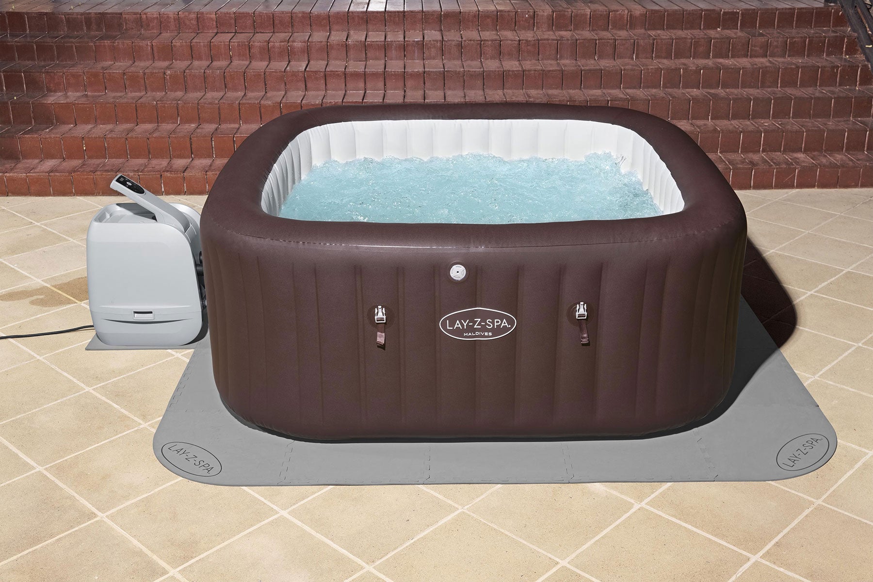 lay z spa floor mat for square hot tub