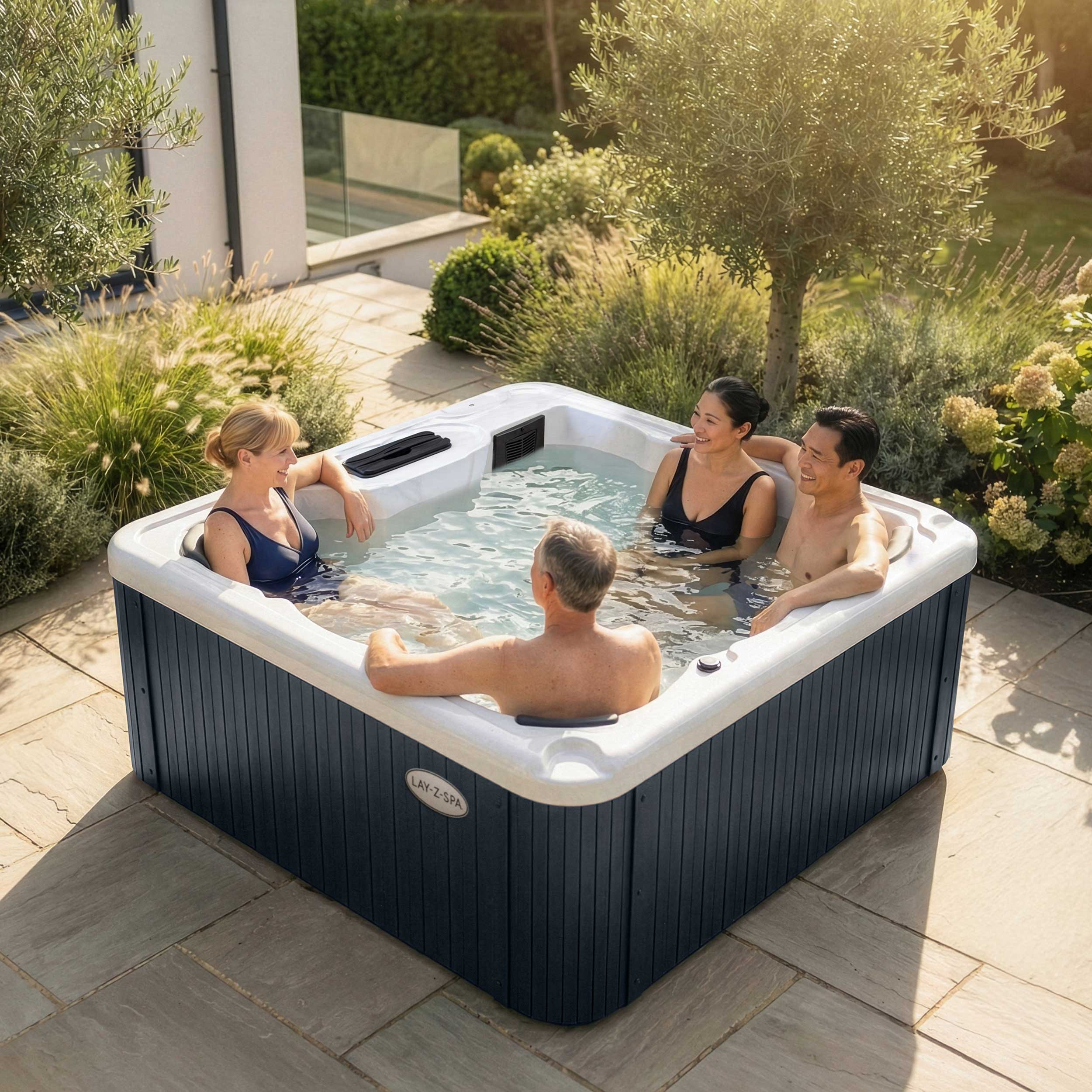 5 person Lay-Z-Spa acrylic hot tub
