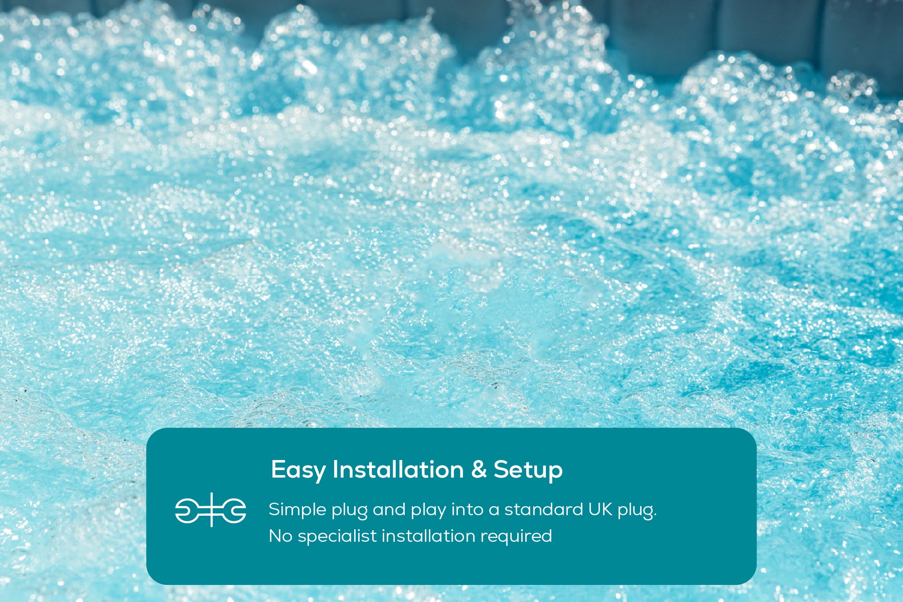 Simple plug-and-play rigid hot tub from Lay-Z-Spa