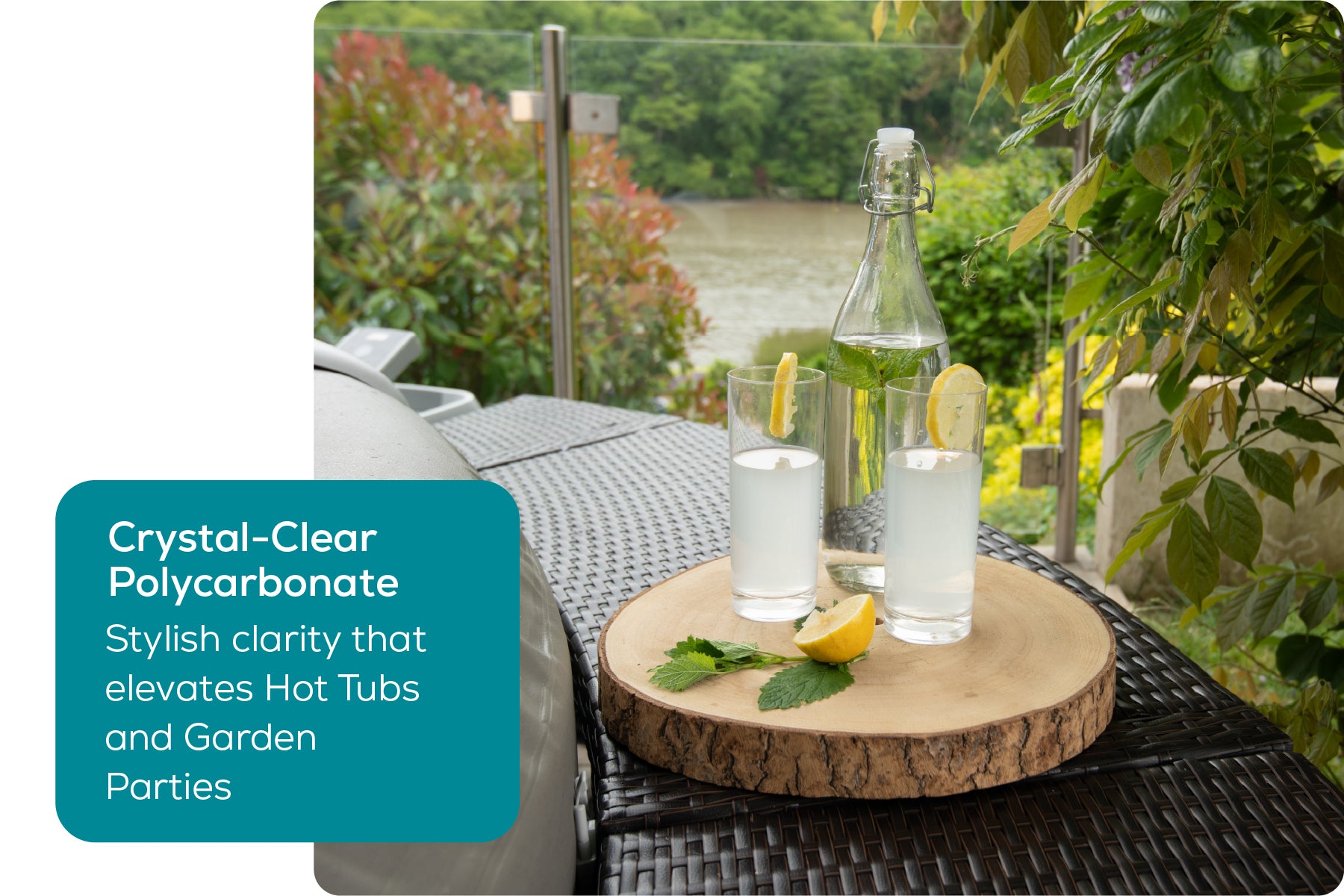 plastic tumbler glass for hot tub