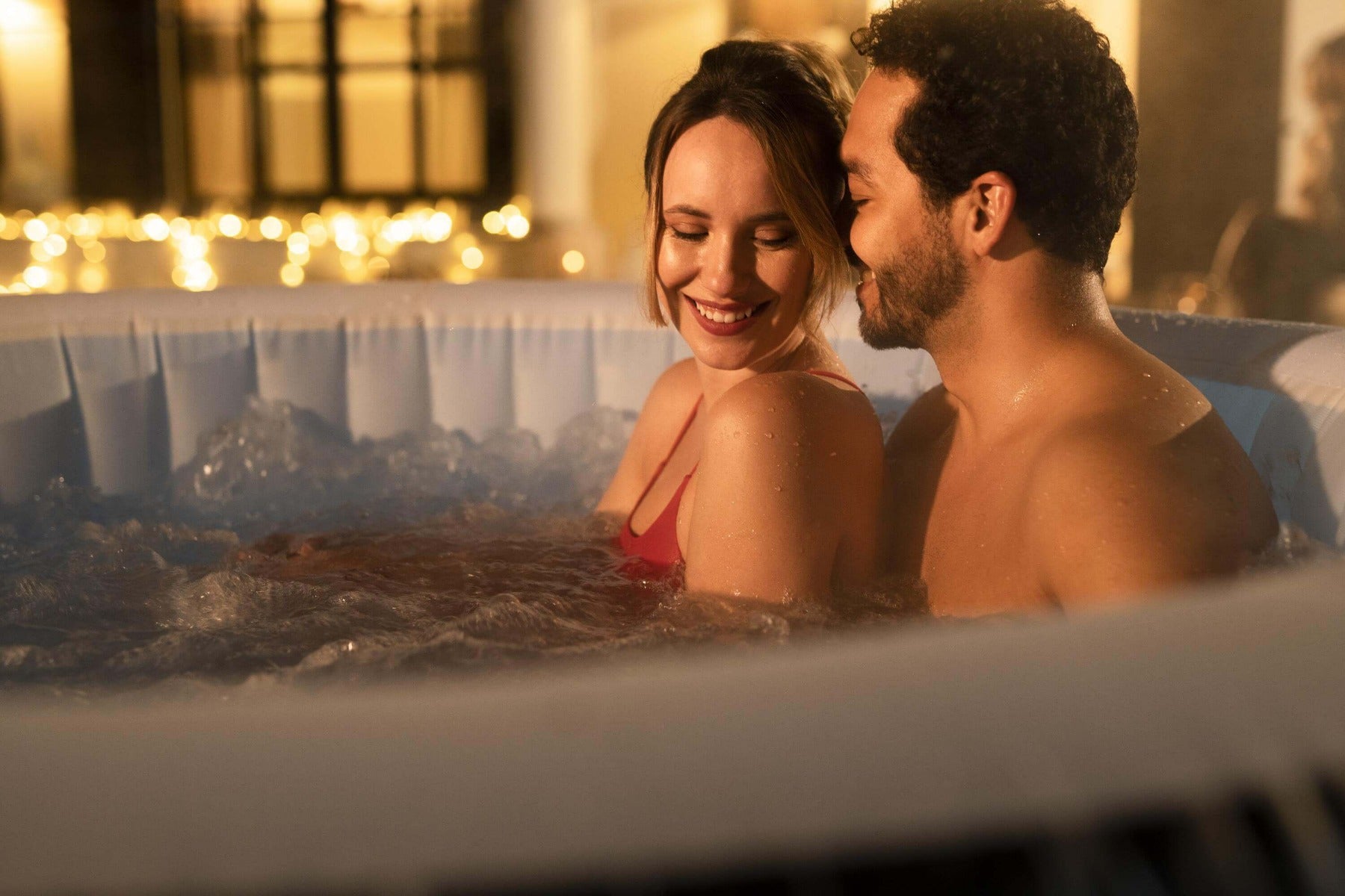 light up inflatable hot tub