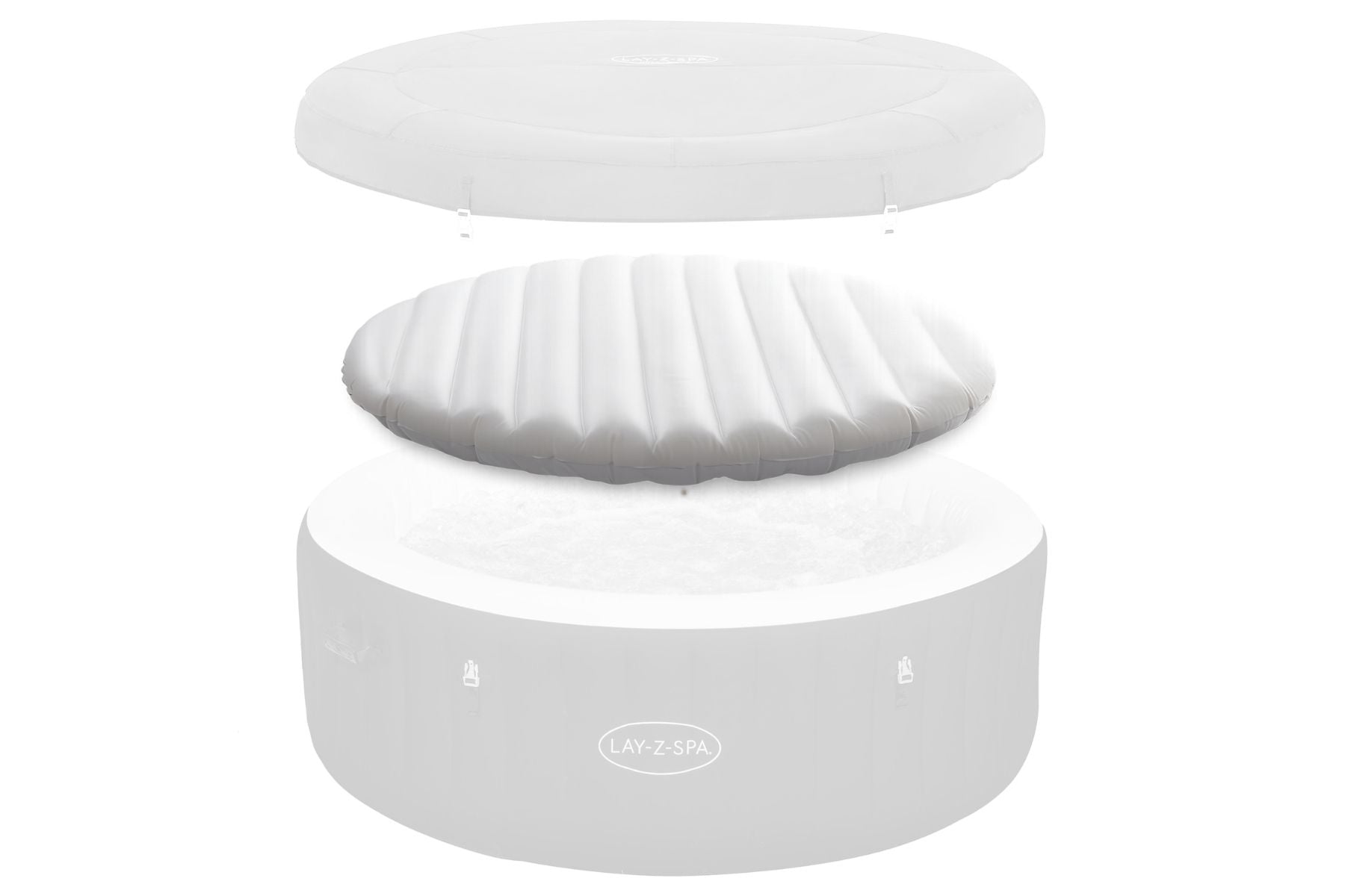 inflatable lid for lay-z-spa