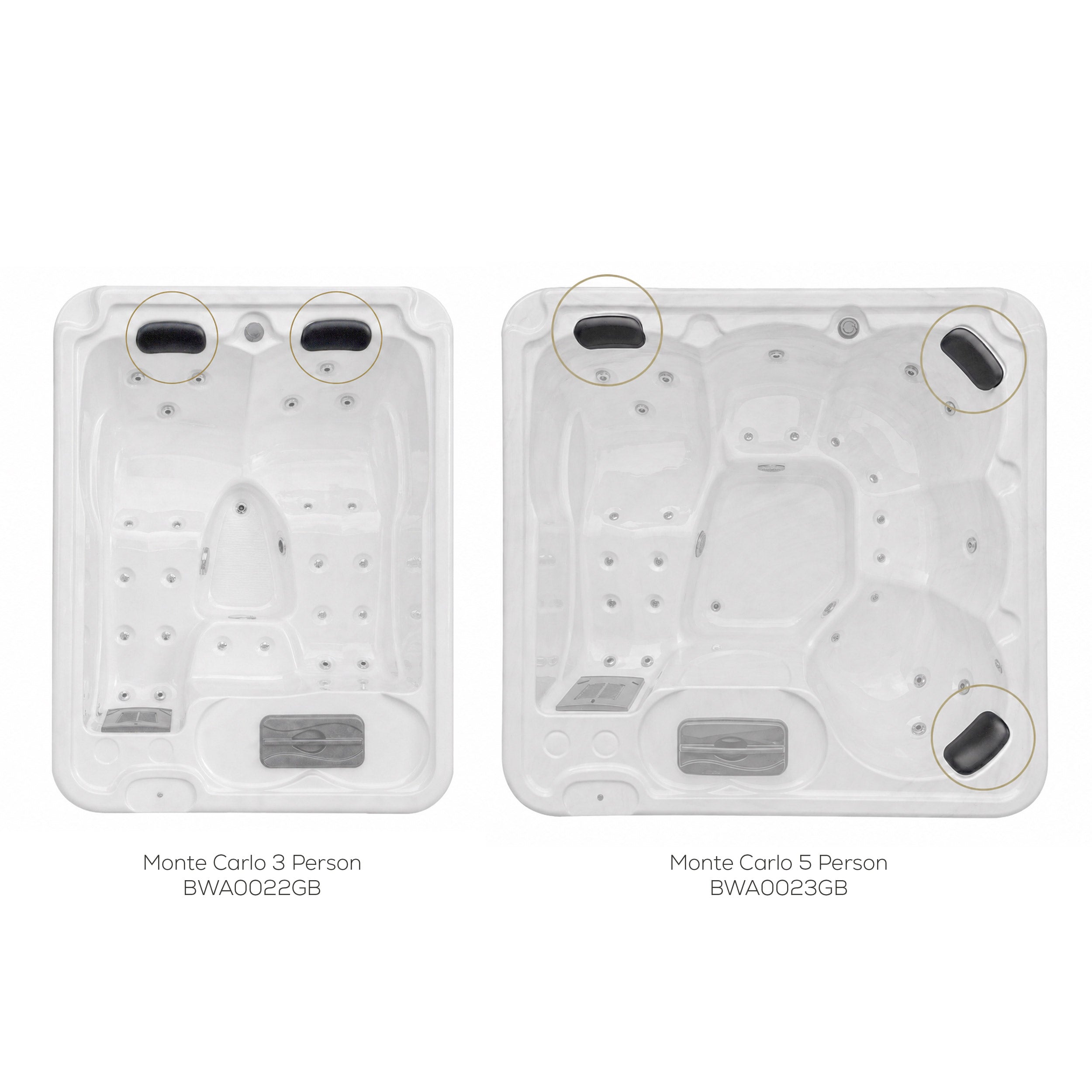 Monte Carlo Replacement Headrest