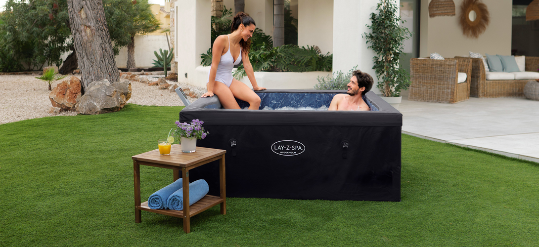 energy efficient lay z spa hot tubs
