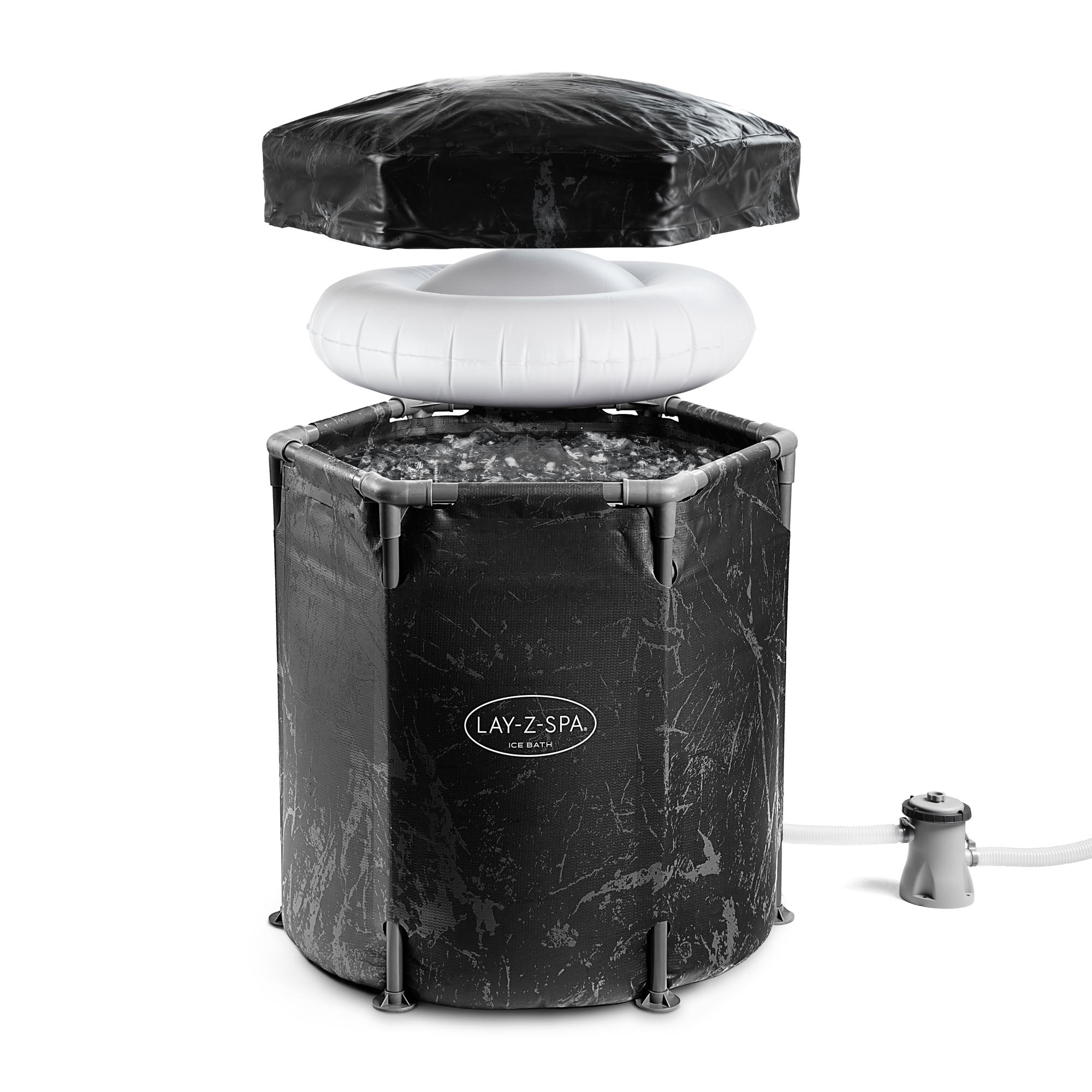 Glacial Dip™ Ice Bath Cold Plunge Recovery Pod with Pump