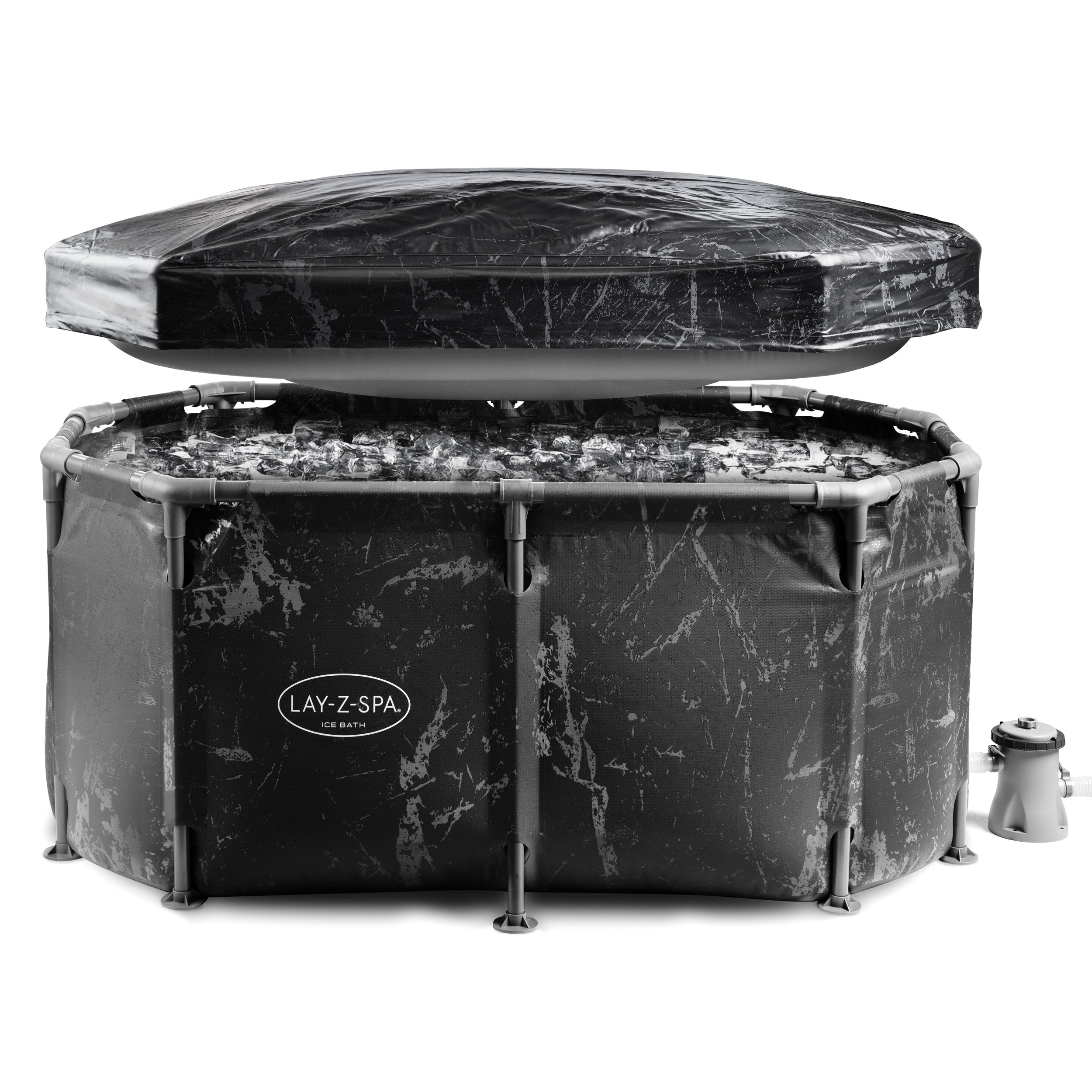 Glacial Dip™ Ice Bath Cold Plunge Recovery Tub with Pump