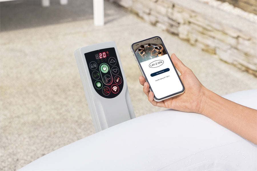 Tuscany UltraFit integrated pump with digital control panel