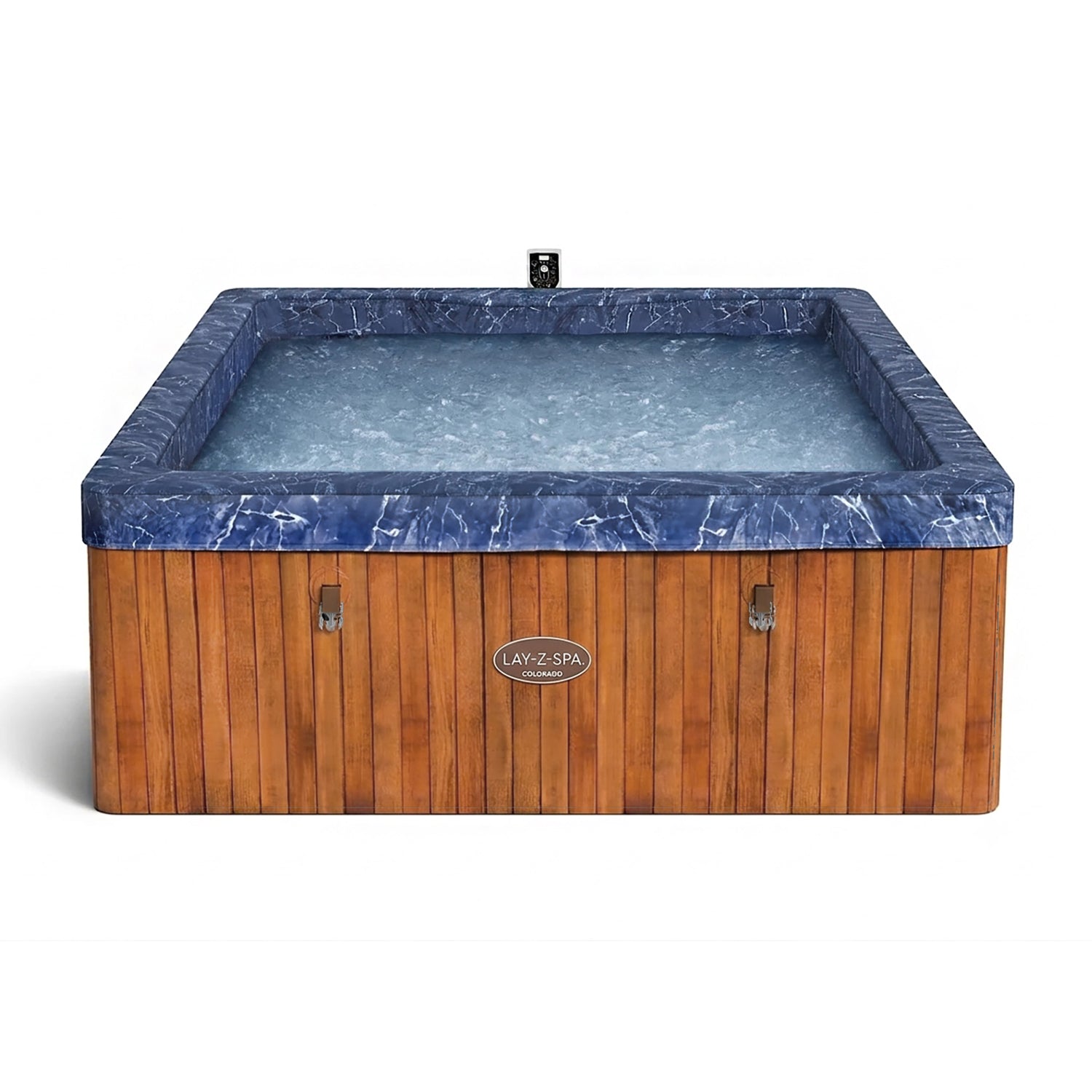 Lay-Z-Spa energy efficient square foam hot tub