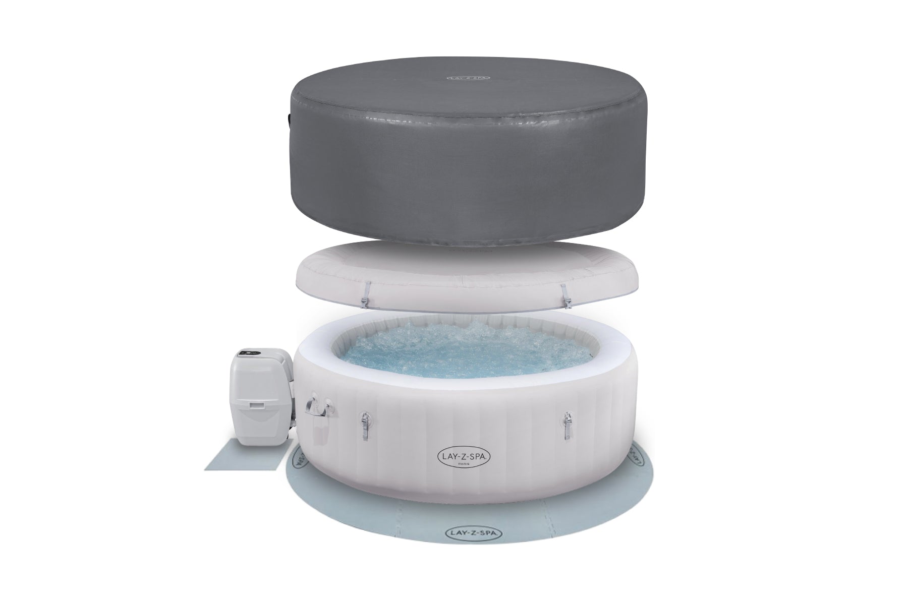 Lay-Z-Spa Paris AirJet Hot Tub Energy Saving Bundle | Lay-Z-Spa UK