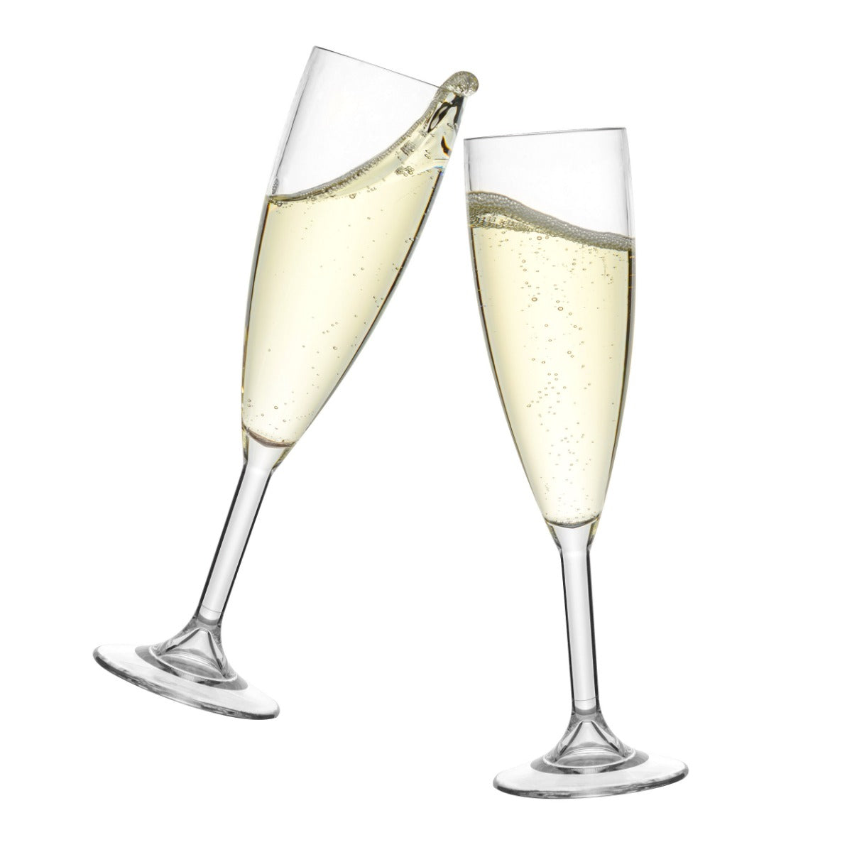 Hot Tub Champagne Flutes