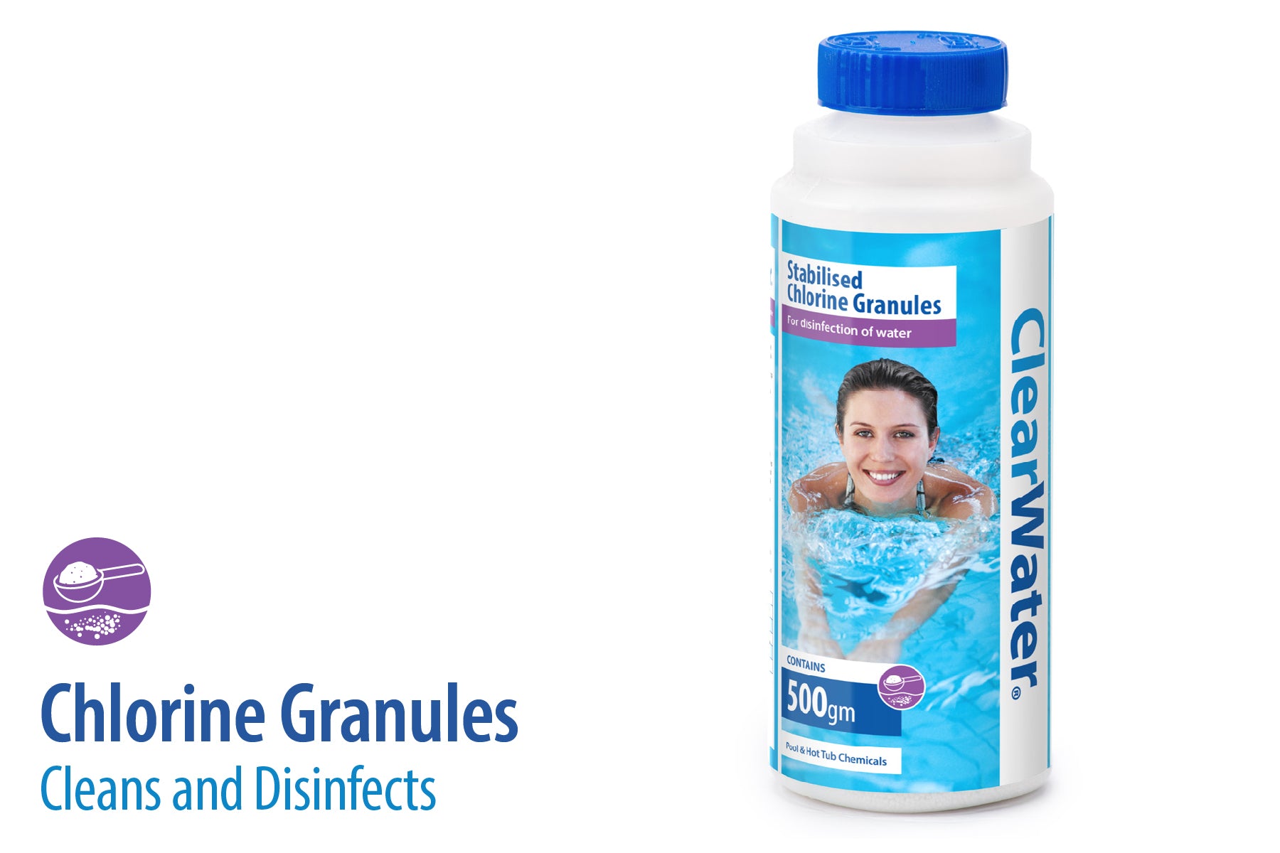 ice bath chlorine granules
