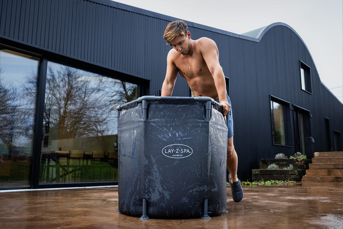 Recovery Lay Glacial Dip Pod Ice Bath 1 Person | Cold Plunge Recovery | Lay-Z-Spa UK