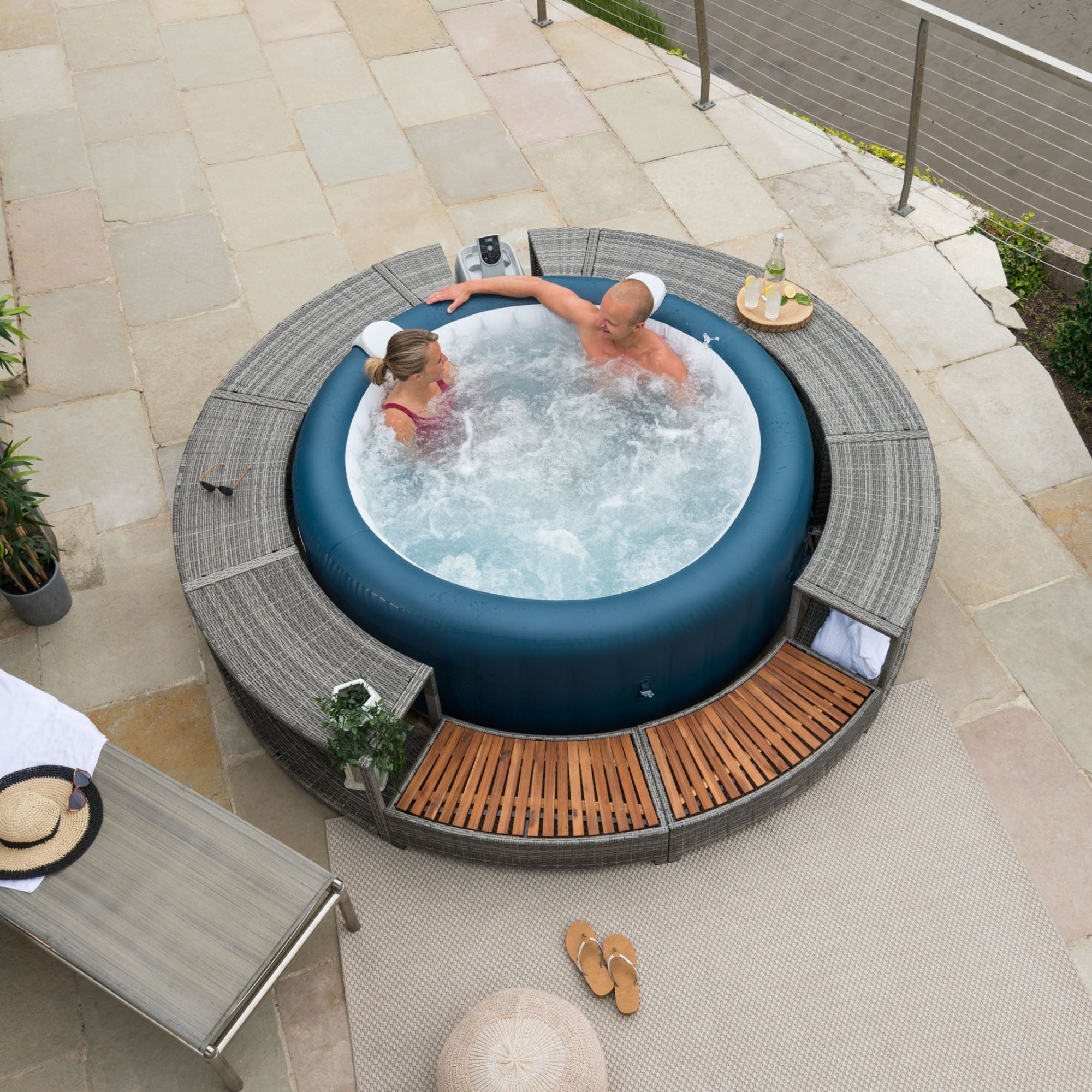 hot tub enclosure