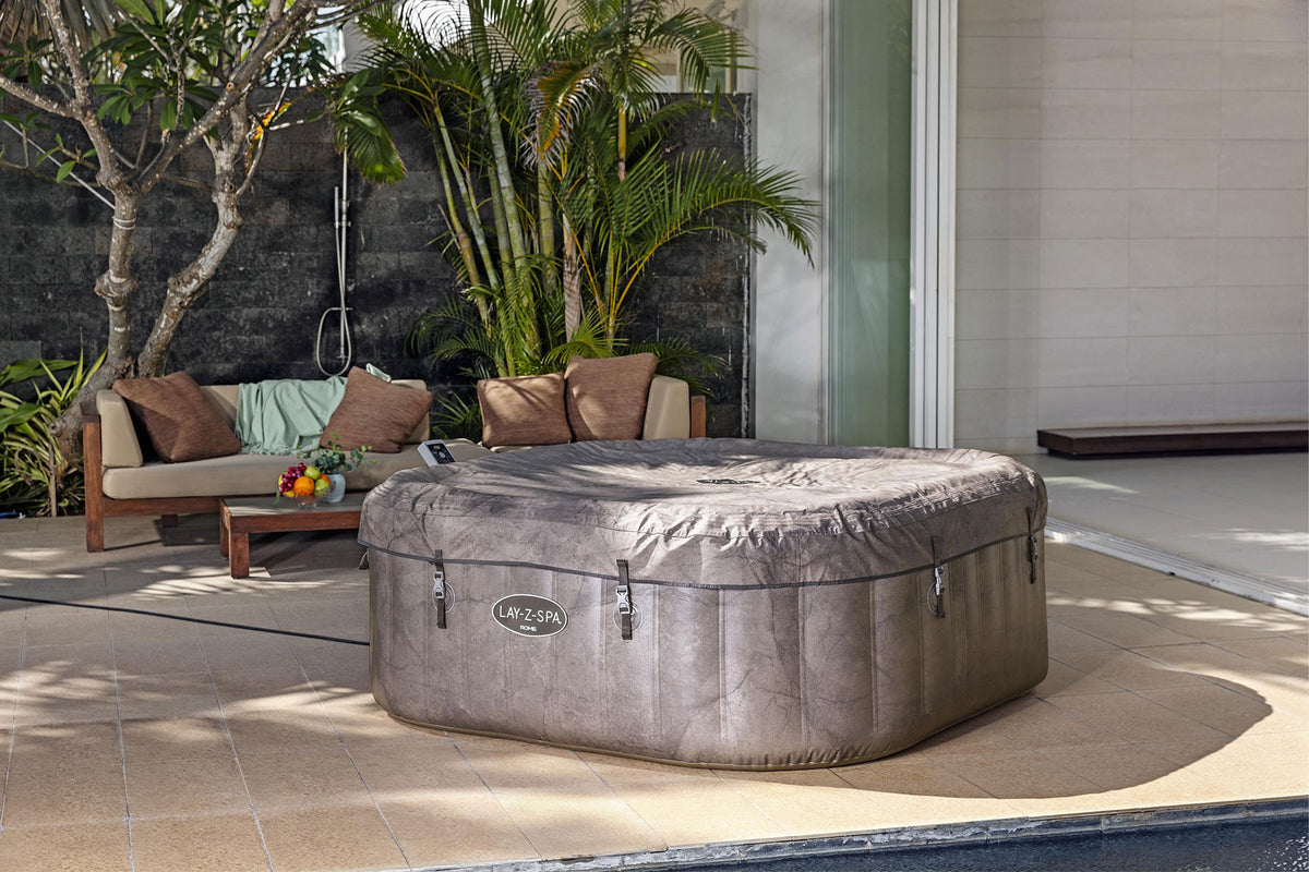Lay-Z-Spa Rome AirJet Hot Tub + Free Bundle Worth £100 | Lay-Z-Spa UK