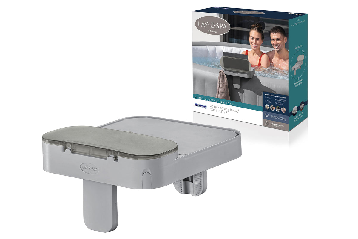 Hot Table Lay Award-Winning Hot Tub Accessory Table | Lay-Z-Spa UK