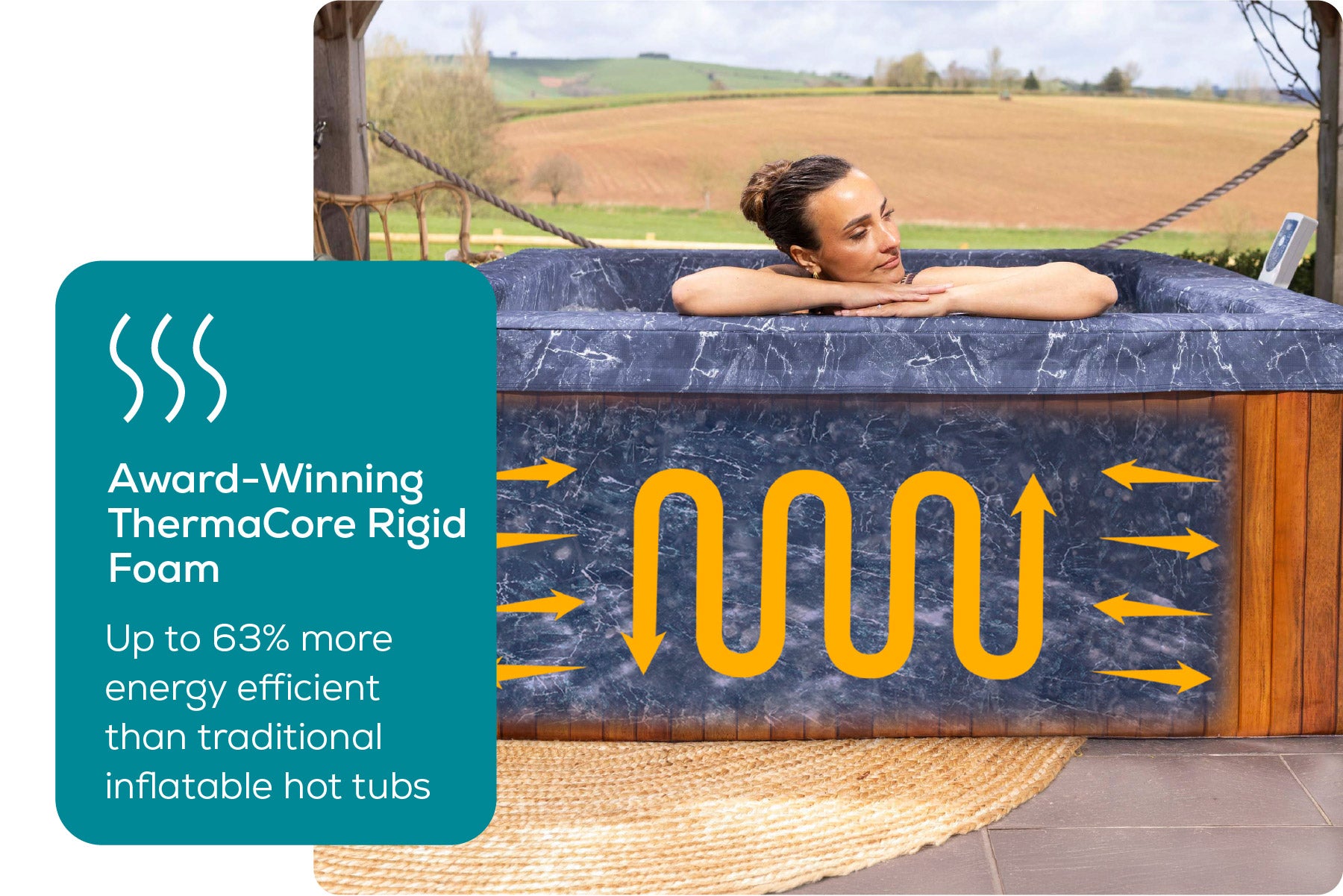 4 person hot tub