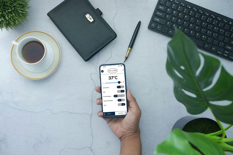 Lay-Z-Spa WiFi app for San Francisco