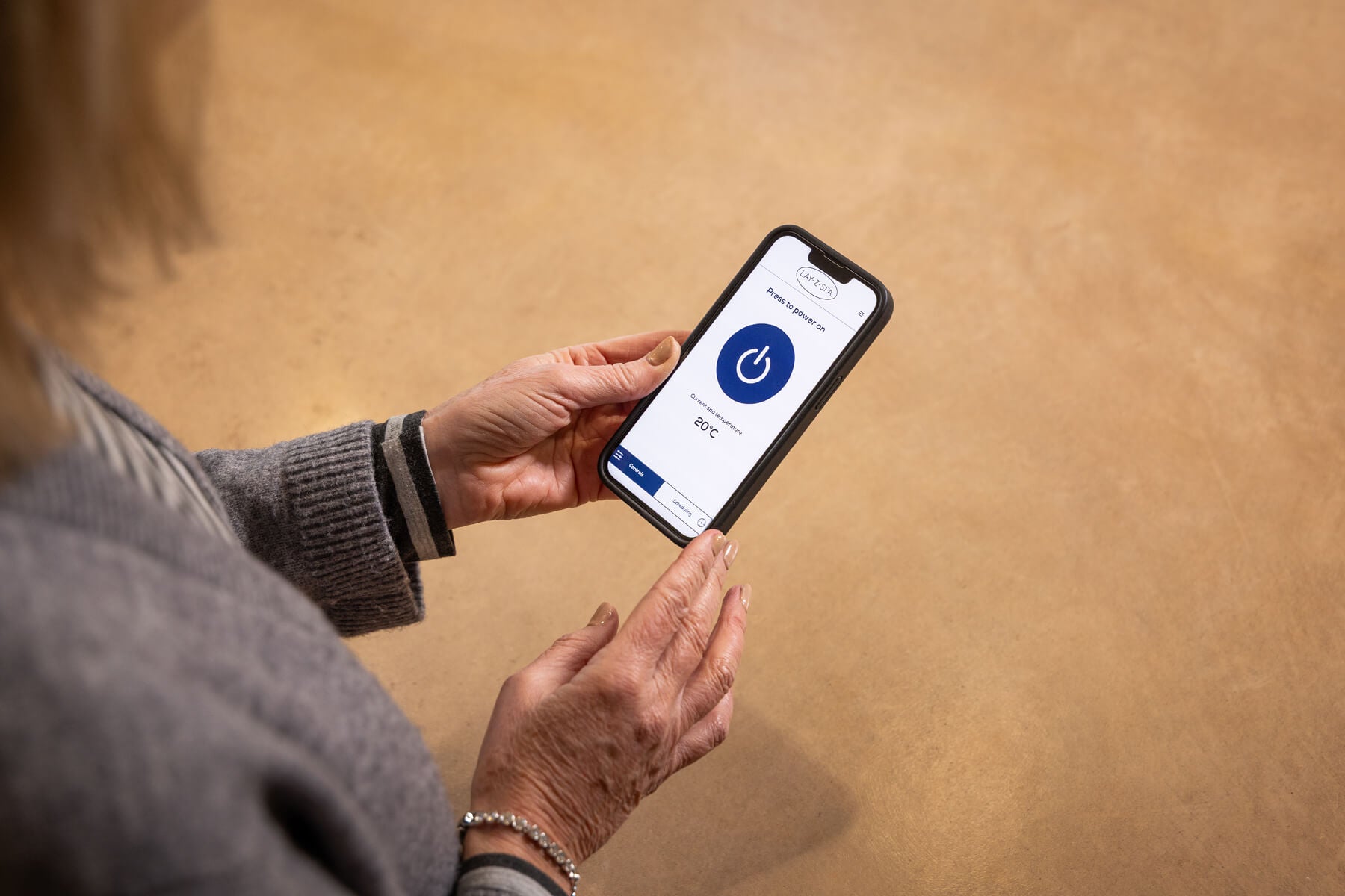 lazy spa wifi app control