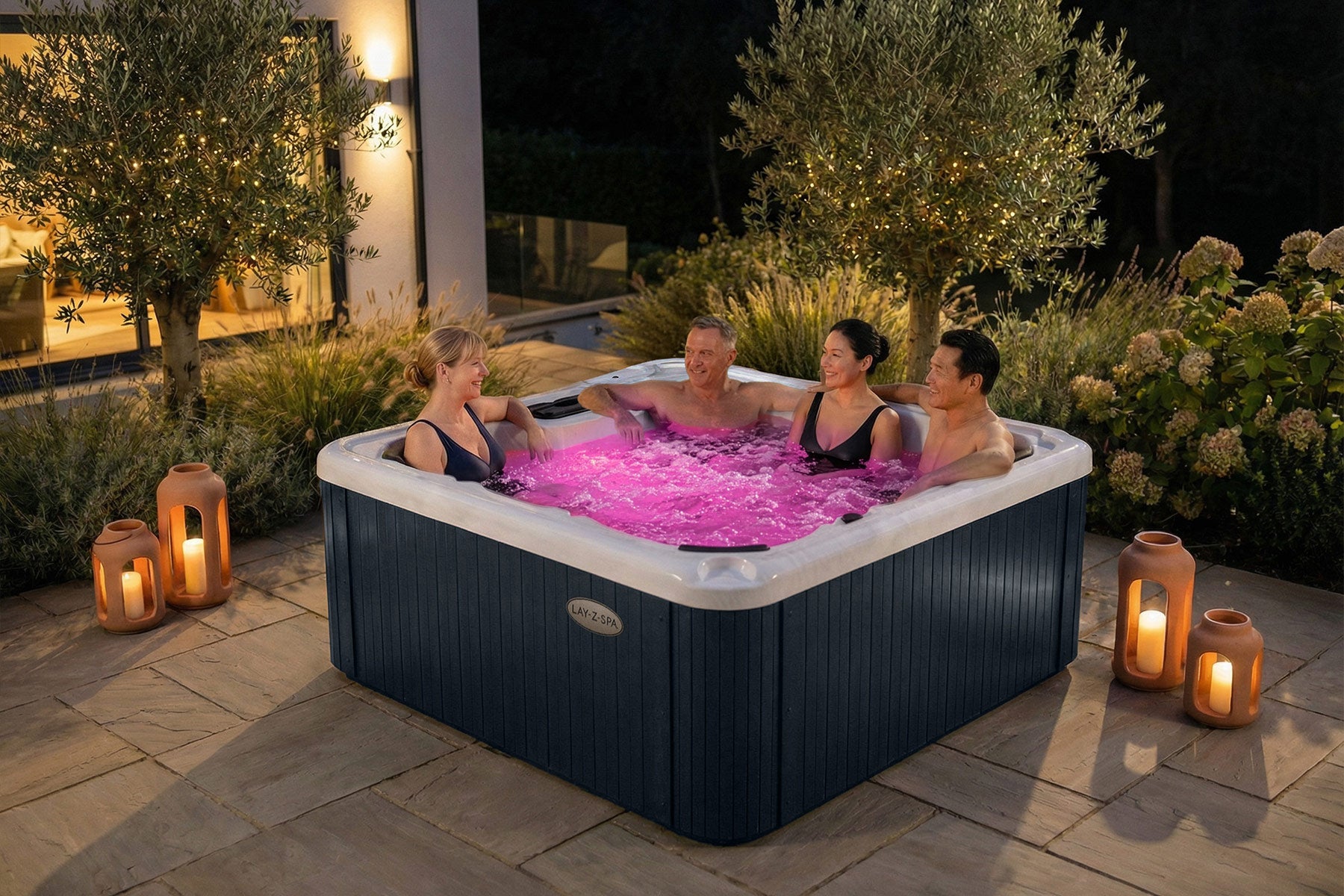 Lay Z Spa premium plug and play hot tub with no electrician required