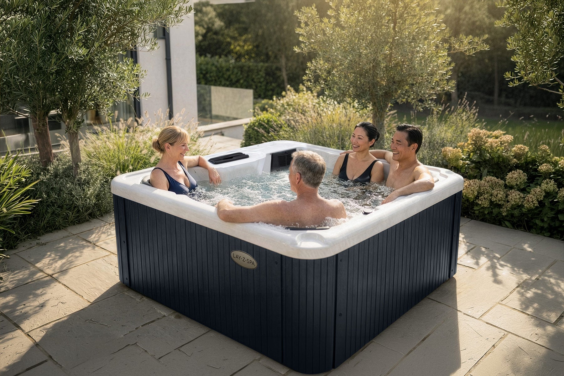 Lay Z Spa 5 person rigid hot tub