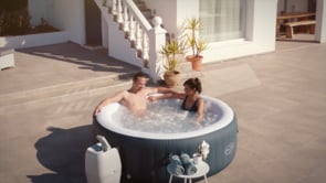 energy-efficient lazy spa inflatable hot tub 