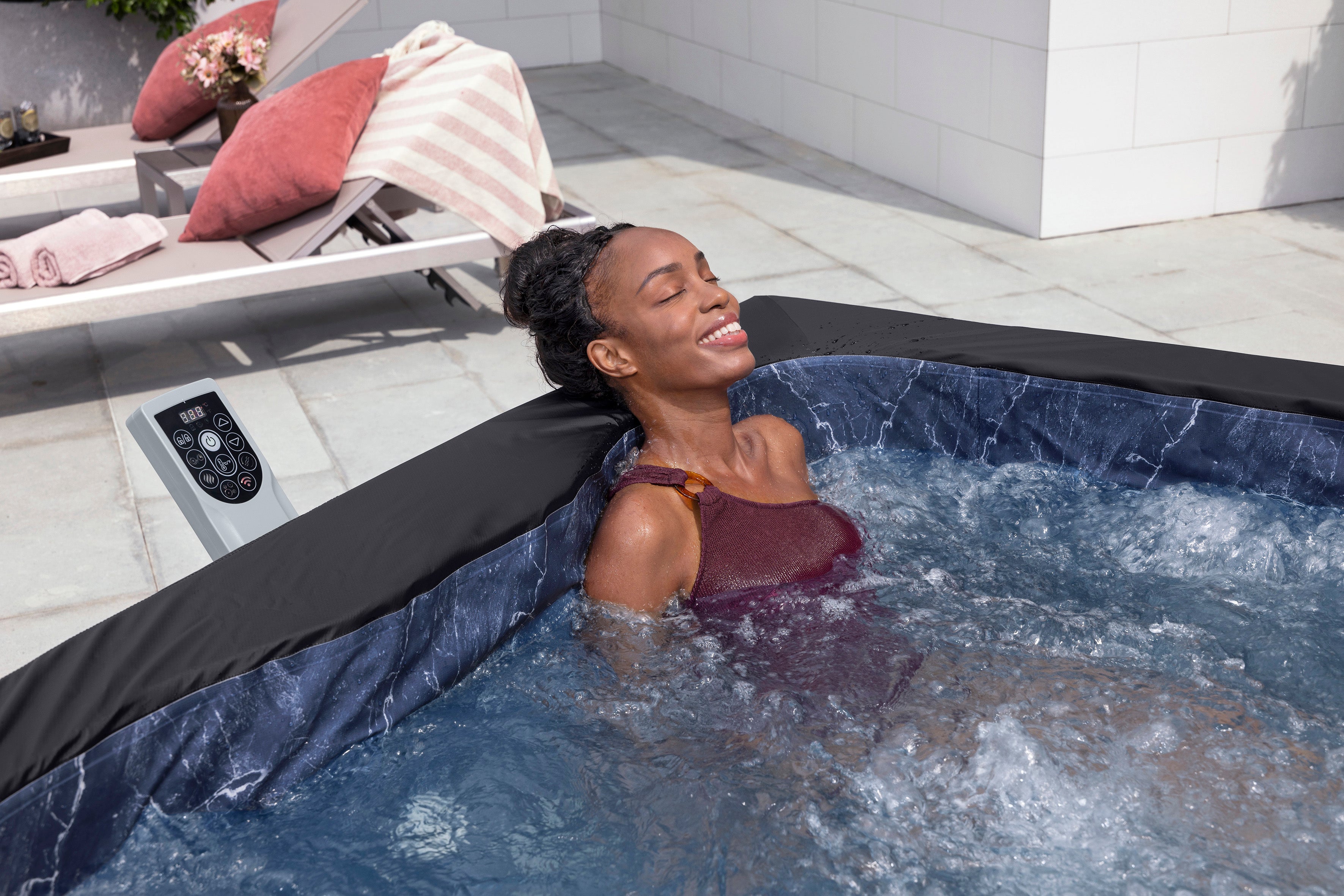 Stockholm AirJet™ Energy Saving Bundle | Lay-Z-Spa UK