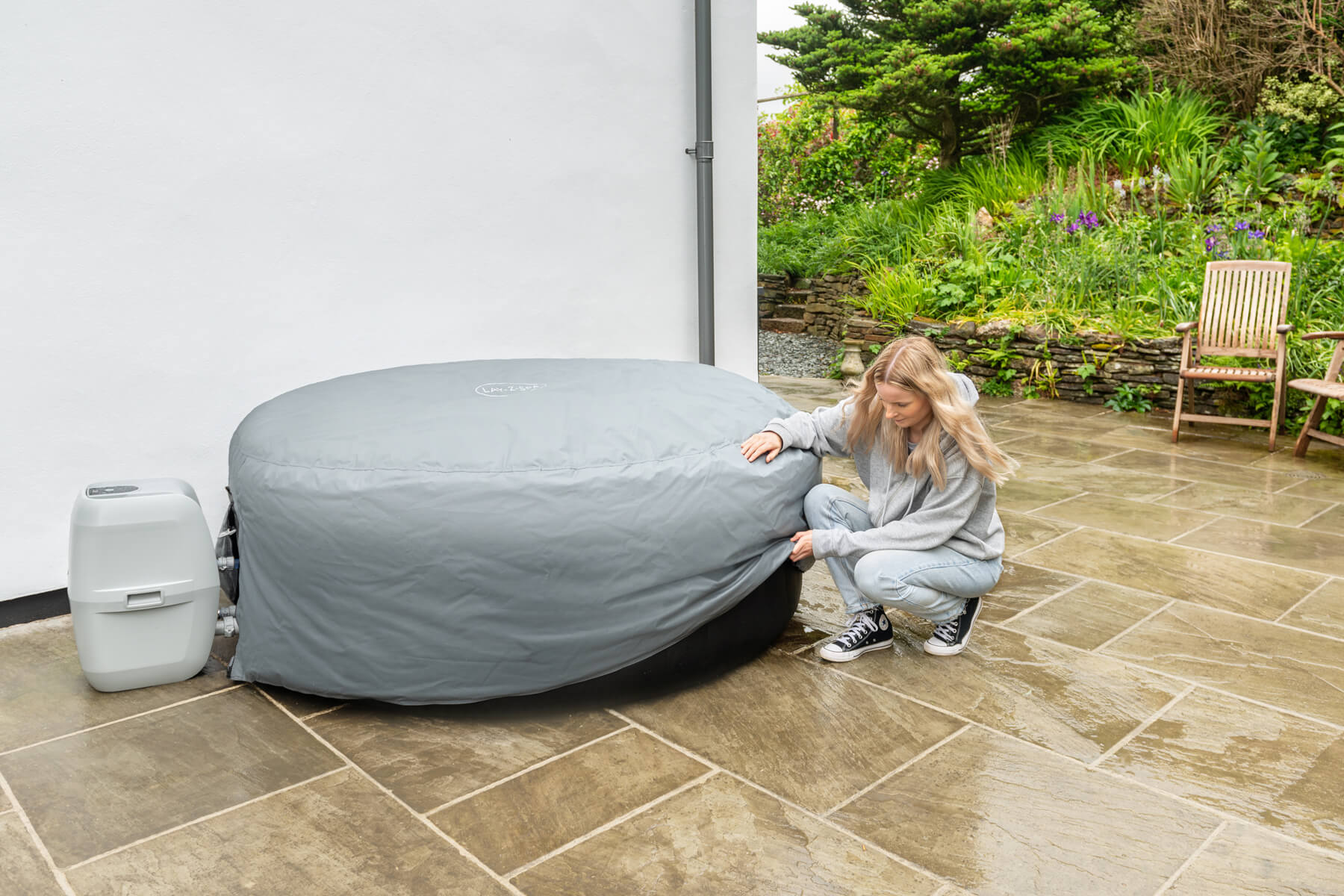 lay z spa hot tub thermal cover for Miami AirJet