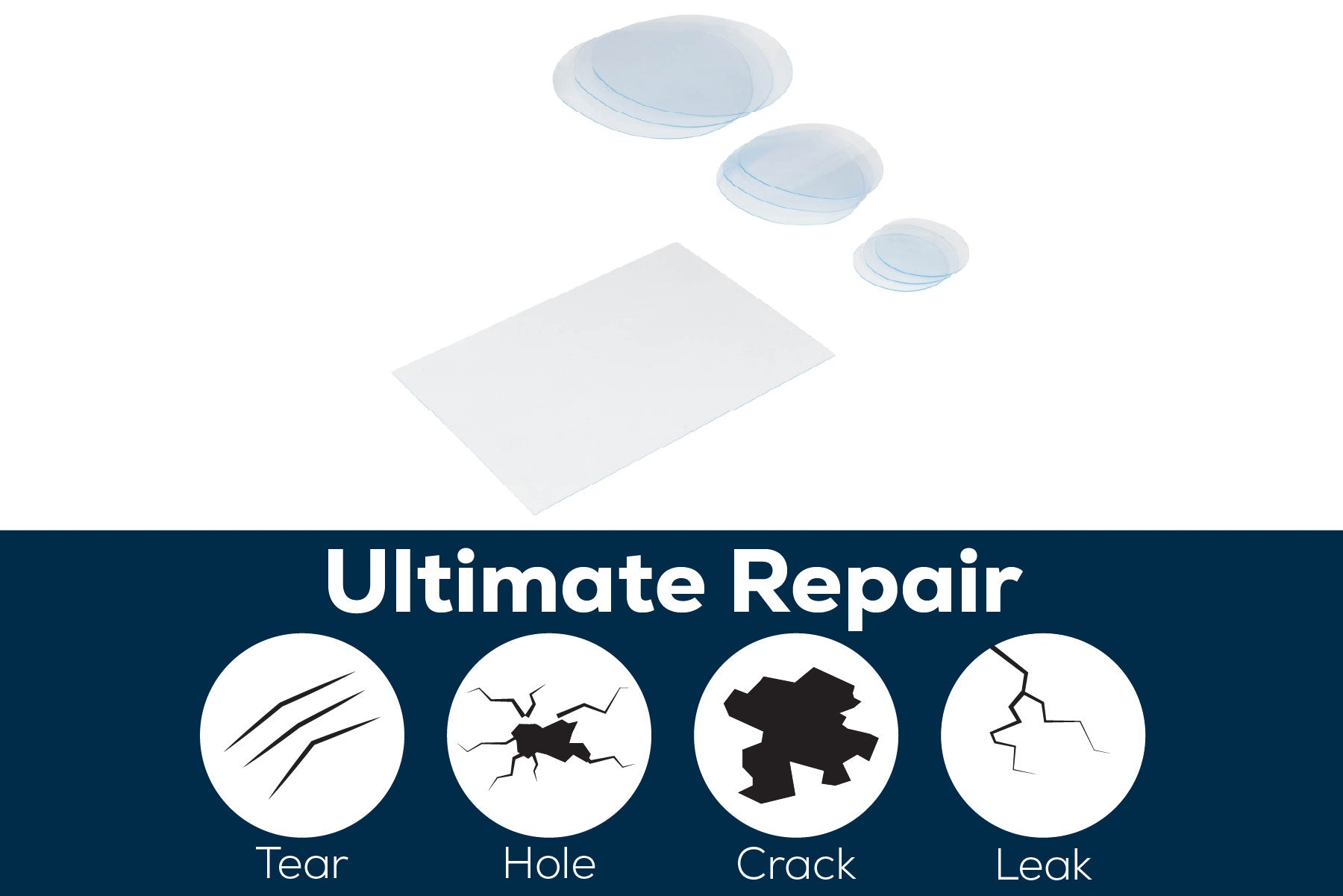 vinyl repair patch for leaks