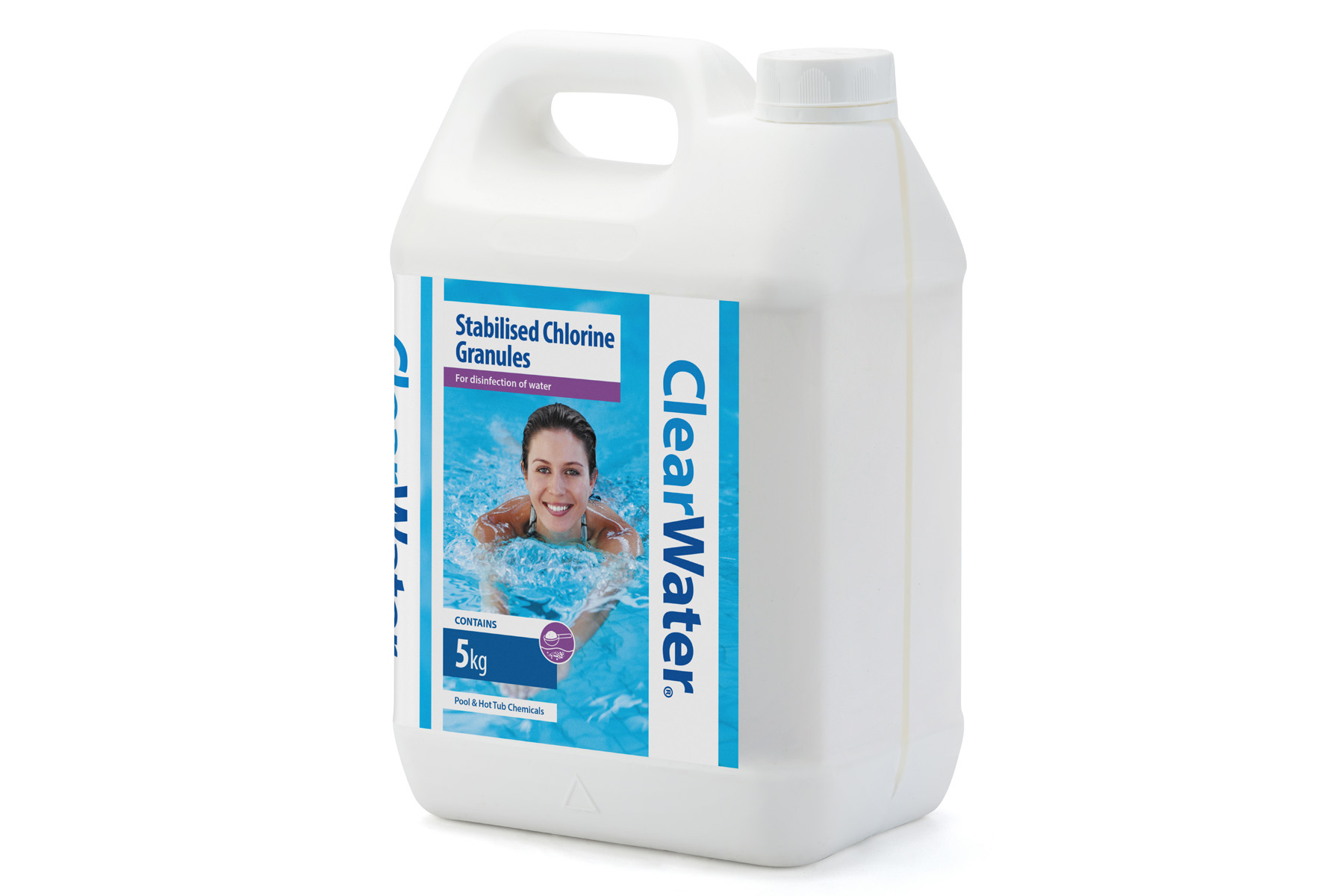 An image of Chlorine Granules (5kg) Jerry Can | Chemicals | Lay-Z-Spa