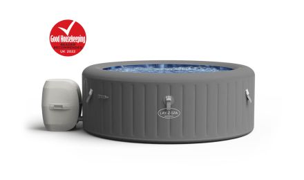 large inflatable hot tub with lights