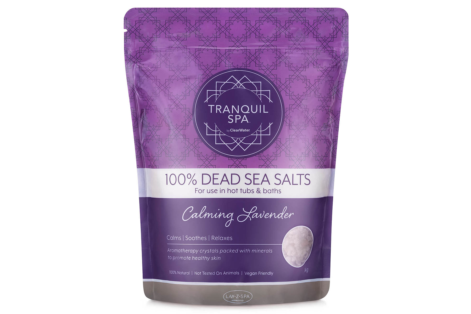 An image of Tranquil Spa Dead Sea Salts - Lavender | Chemicals | Lay-Z-Spa