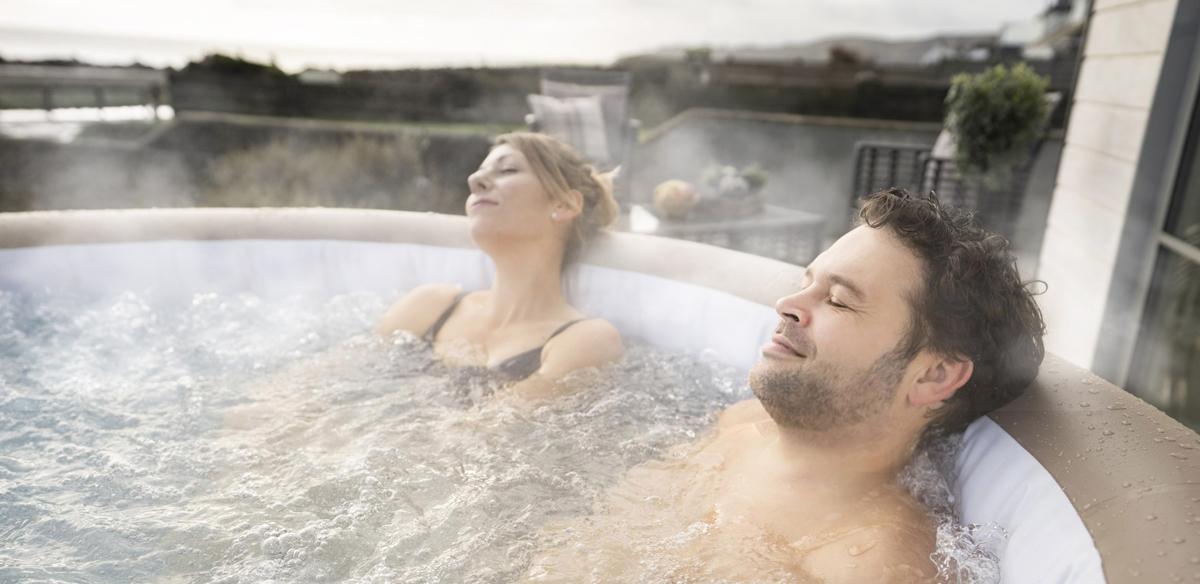 Create Your Winter Oasis with Lay-Z-Spa