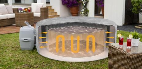 How EnergySense™ is changing inflatable hot tubs