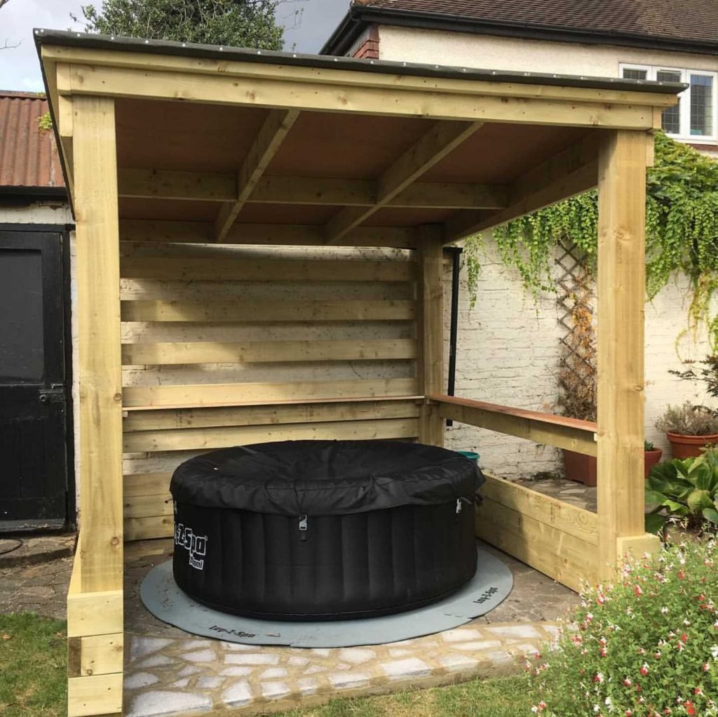 Fears of a Professional Backyard Hot Tub Privacy