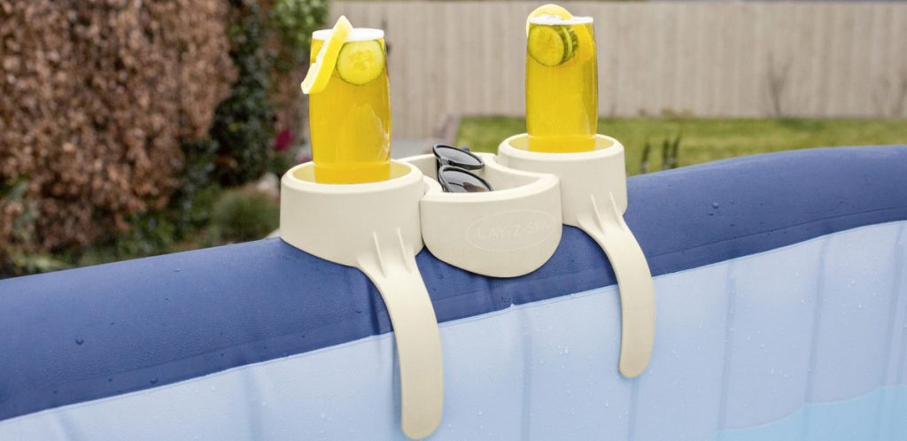 Lay-Z-Spa drinks holder, the ultimate accessory for hot tubs