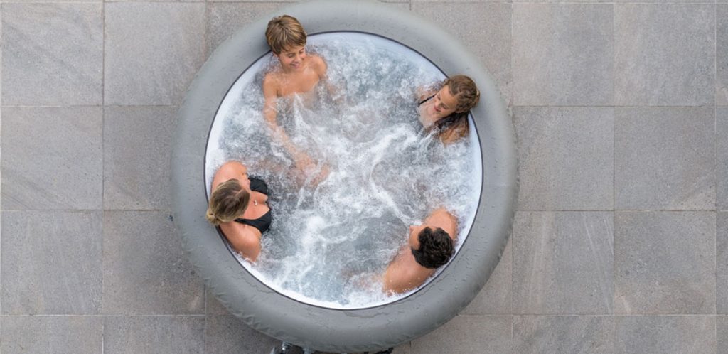 Lay-Z-Spa's power-saving timer helps you manage when you want your hot tub to heat up.